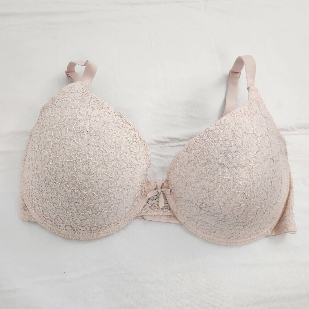 Laura Ashley Bra 40DD Light Pink Women's Underwire